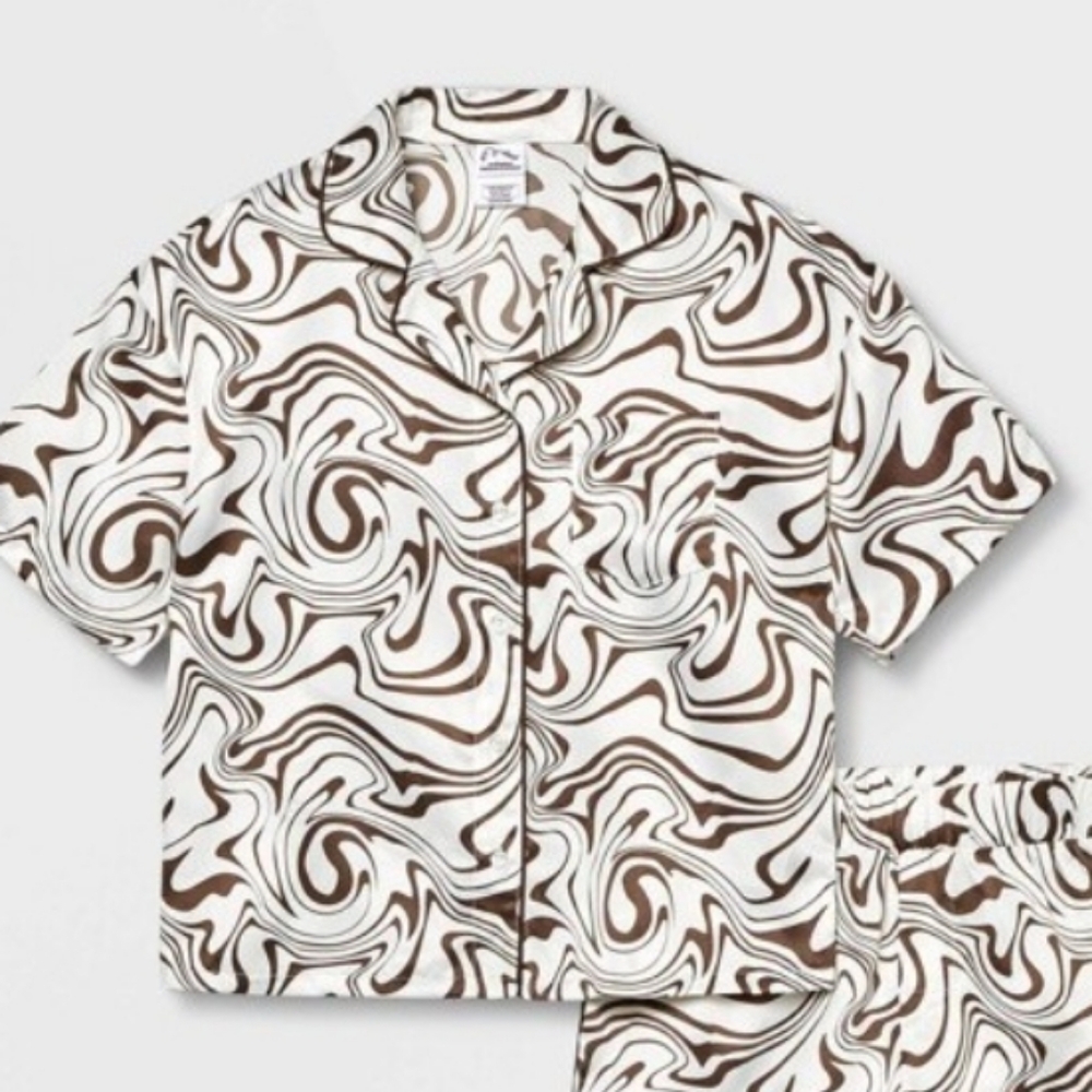 ❤️10/$20 New art class button down shirt pajama top